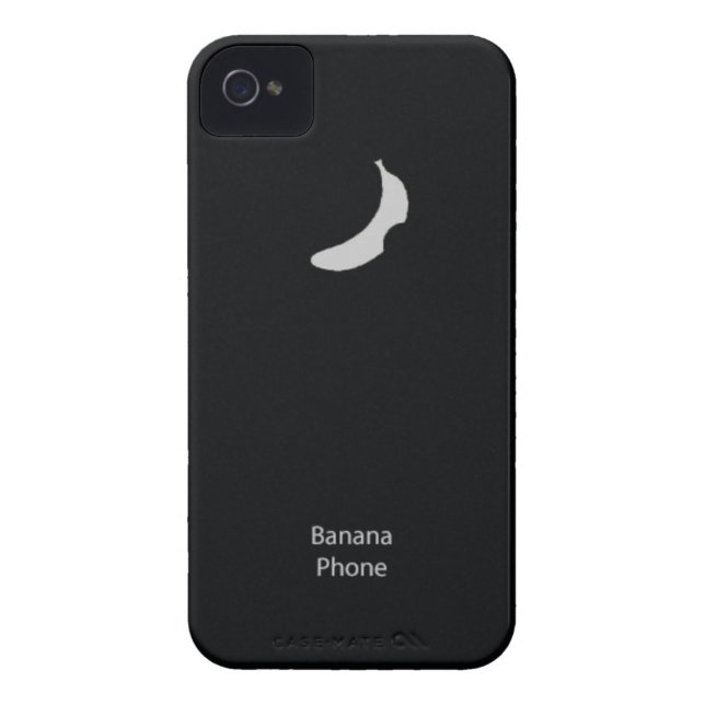 Banana Phone Case voor Iphone 4 (Achterkant)