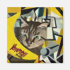 Banana Phone Cat Magneet