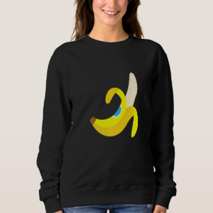 Banana Plantain Cute Ripe Peeled Fruit Yello Trui