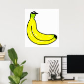 Banana Poster (Thuiskantoor)