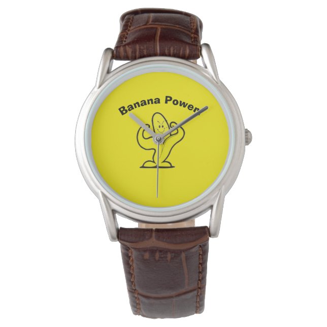 Banana Power horloge (Voorkant)