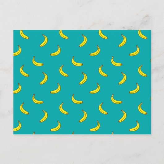 Banana Print Briefkaart (Voorkant)