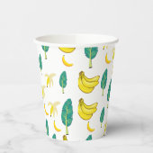 Banana Print Papieren Bekers (Links)