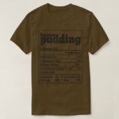 Banana Pudding doet niets aan de ingrediënten Funn T-shirt (Design voorkant)