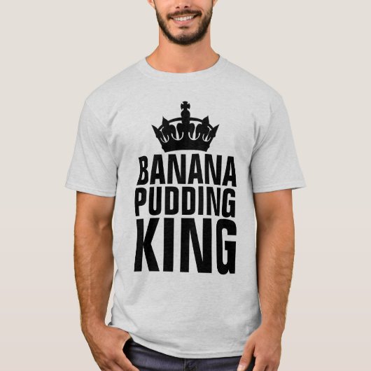 BANANA PUDDING KING T-SHIRTS (Voorkant)