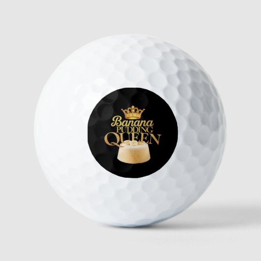 Banana Pudding Queen Ultimate ontwerp voor het des Golfballen (Voorkant)