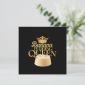 Banana Pudding Queen Ultimate ontwerp voor het des Kaart (Staand voorkant)