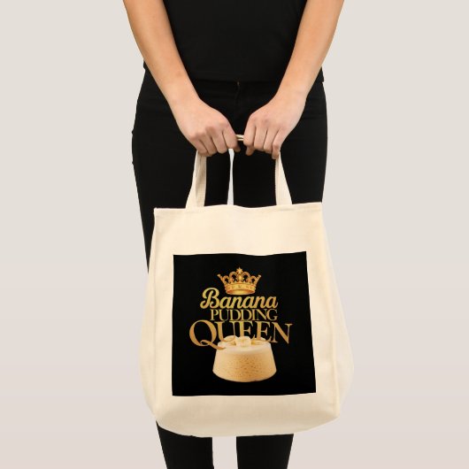 Banana Pudding Queen Ultimate ontwerp voor het des Tote Bag (Voorkant (product))