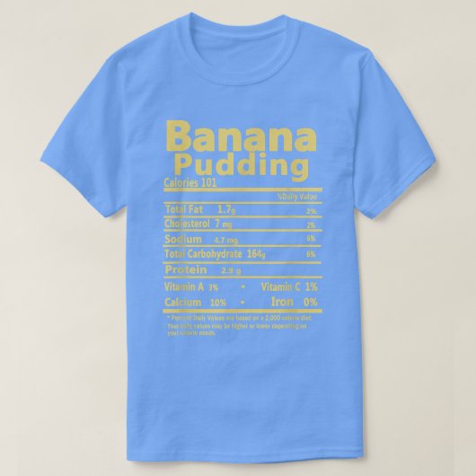 Banana Pudding Thanksgiving Outfits Family Nutriti T-shirt (Design voorkant)