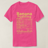 Banana Pudding Thanksgiving Outfits Family Nutriti T-shirt (Design voorkant)