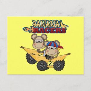 Banana Racers Tshirts en Gifts Briefkaart