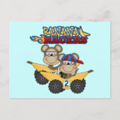 Banana Racers Tshirts en Gifts Briefkaart (Voorkant)