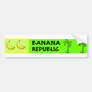 Banana Republic Bumpersticker