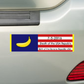 Banana Republic USA DOB Sticker (Op auto)