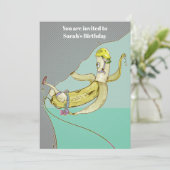 Banana Rock klimmen Kaart (Staand voorkant)