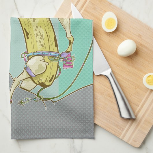 Banana Rock klimmen Theedoek (Quarter Fold)