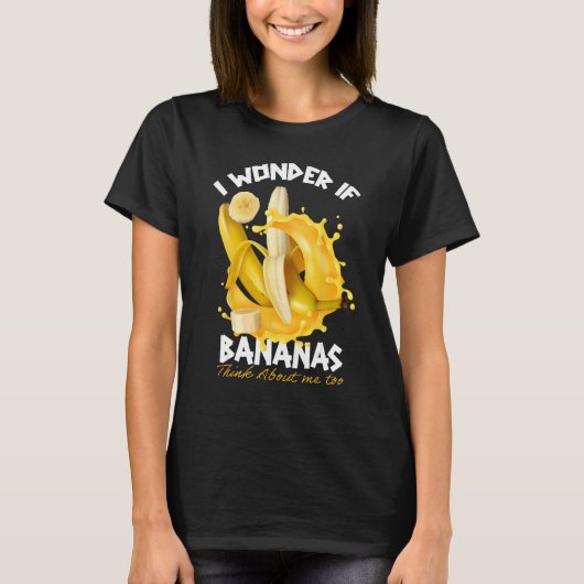 Banana Saying Apparel Bananas  Pun T-shirt (Voorkant)