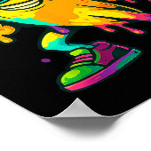 Banana Shirt Funny Banana Drip Graphic Kids Boys G Poster (Hoek)