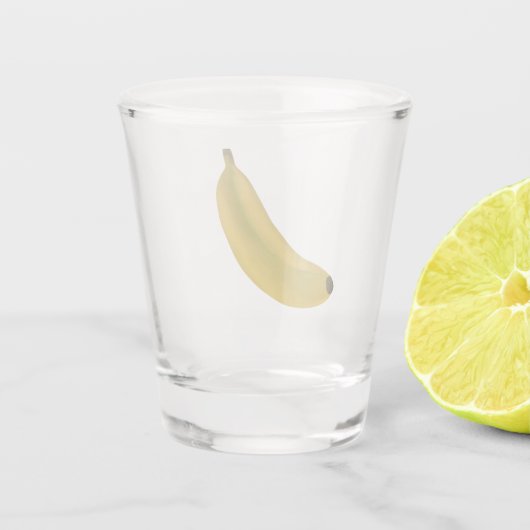 Banana Shot Glas (Achterkant)