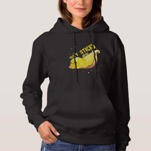 Banana Slug Catcher Quote for Snail Catcher 7 Hoodie (Voorkant)