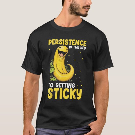 Banana Slug Catcher Quote for Snail Catcher 8 T-shirt (Voorkant)
