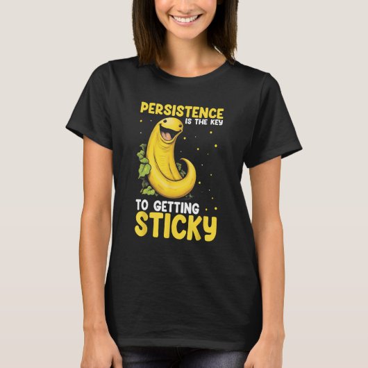 Banana Slug Catcher Quote for Snail Catcher 8 T-shirt (Voorkant)