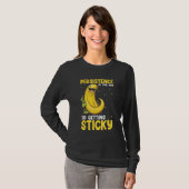 Banana Slug Catcher Quote for Snail Catcher 8 T-shirt (Voorkant volledig)