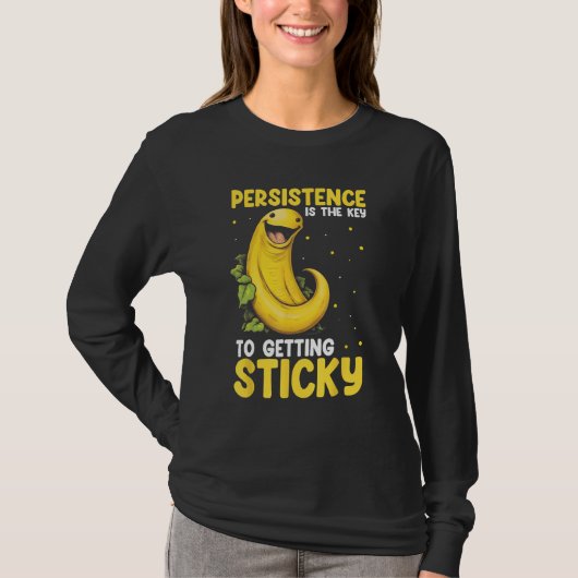 Banana Slug Catcher Quote for Snail Catcher 8 T-shirt (Voorkant)