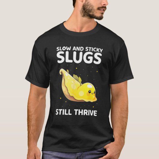 Banana Slug Collecting Quote for Slug Science 12 T-shirt (Voorkant)