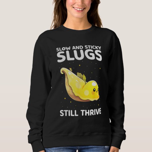 Banana Slug Collecting Quote for Slug Science 12 Trui (Voorkant)