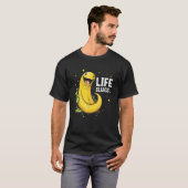 Banana Slug Collecting Quote for Slug Science 18 T-shirt (Voorkant volledig)