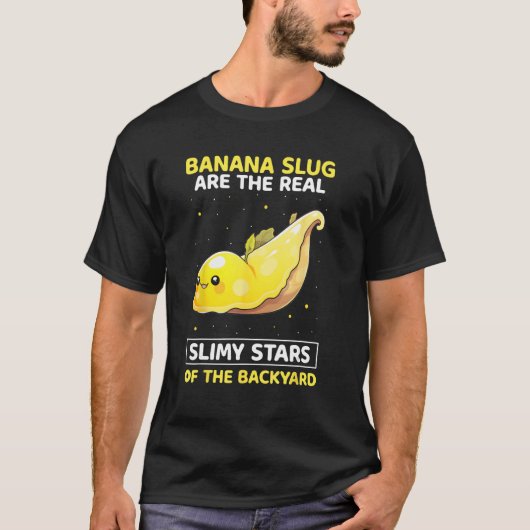 Banana Slug Collecting Quote for Slug Science 9 T-shirt (Voorkant)