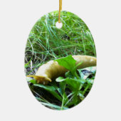 Banana Slug Keramisch Ornament (Voorkant)