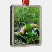 Banana Slug Metalen Ornament (Rechts)