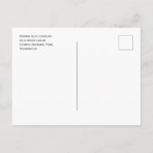 Banana Slug op Mossy Log, Nationaal Park van de Ol Briefkaart (Achterkant)