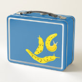 Banana Slugs Yellow and Blue, op maat gesneden (Achterkant)