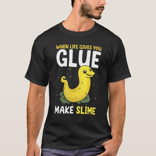 Banana Snail Catcher Quote voor Banana Slug T-shirt (Voorkant)