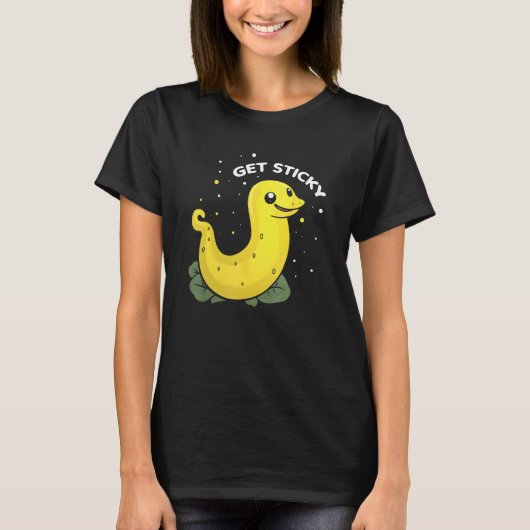 Banana Snail Collecting Quote for Snail Catcher 7 T-shirt (Voorkant)