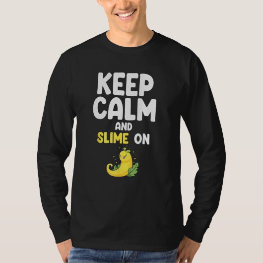 Banana Snail Quote for Snail Catcher and Snail Cat T-shirt (Voorkant)
