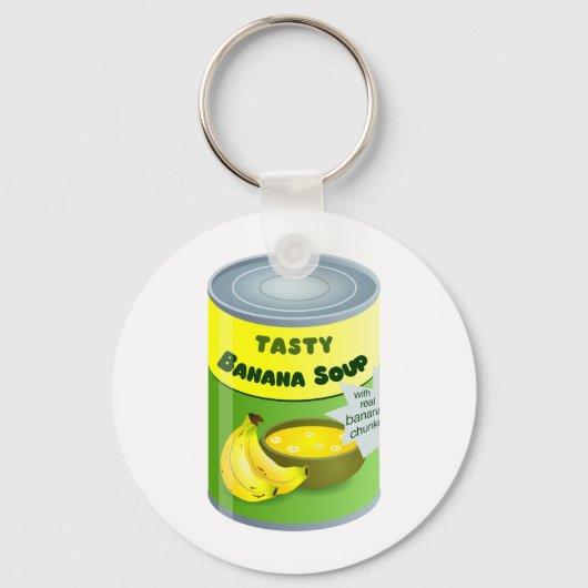 Banana Soup Sleutelhanger (Voorkant)
