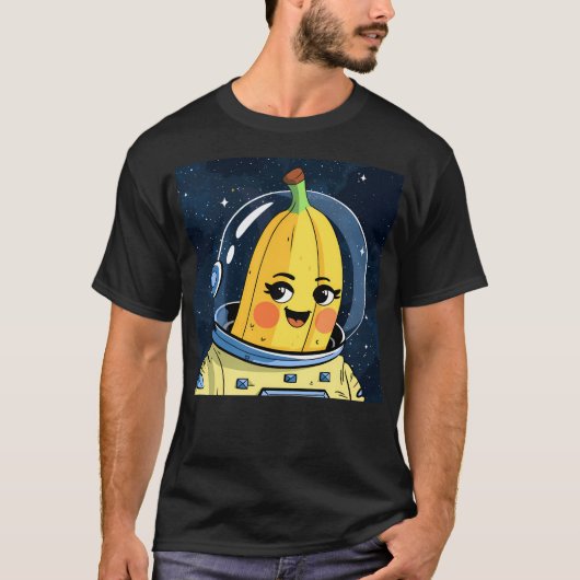 Banana Space Explorer T-shirt (Voorkant)