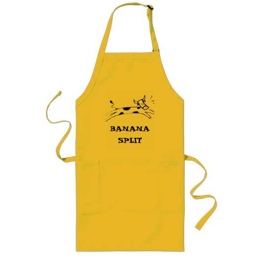 BANANA SPLIT APRON LANG SCHORT (Voorkant)