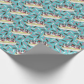 Banana Split Boston met Sprinkles Cadeaupapier (Hoek)