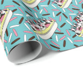 Banana Split Boston met Sprinkles Cadeaupapier (Rol Hoek)