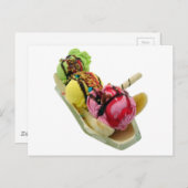 Banana Split Briefkaart (Voorkant / Achterkant)