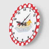 Banana Split-buikklok Grote Klok (Hoek)