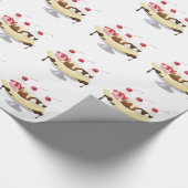 Banana Split Cadeaupapier (Hoek)