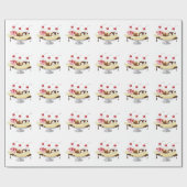 Banana Split Cadeaupapier (Vlak)