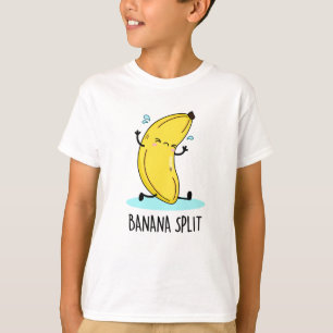 Banana Split Funny Dancing Banana Pun T-shirt