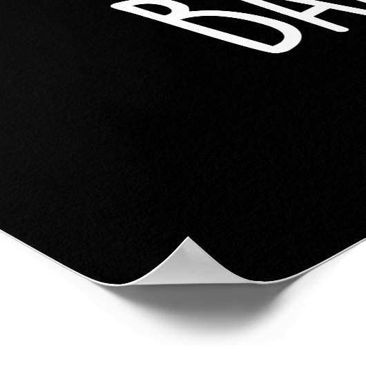 Banana Split Funny Dansant Banana Pun (Donkere BG) Poster (Hoek)